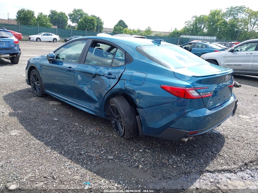 Vin: 4t1dbadk8su025295, lot: 46302960, toyota camry se 20253