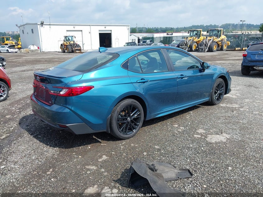 Vin: 4t1dbadk8su025295, lot: 46302960, toyota camry se 20254