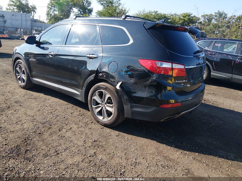 Vin: km8smdhf3eu088471, lot: 46302999, hyundai santa fe gls 20143