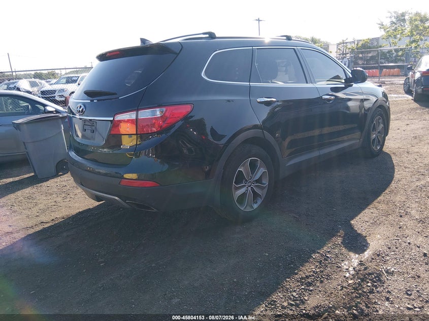 Vin: km8smdhf3eu088471, lot: 46302999, hyundai santa fe gls 20144