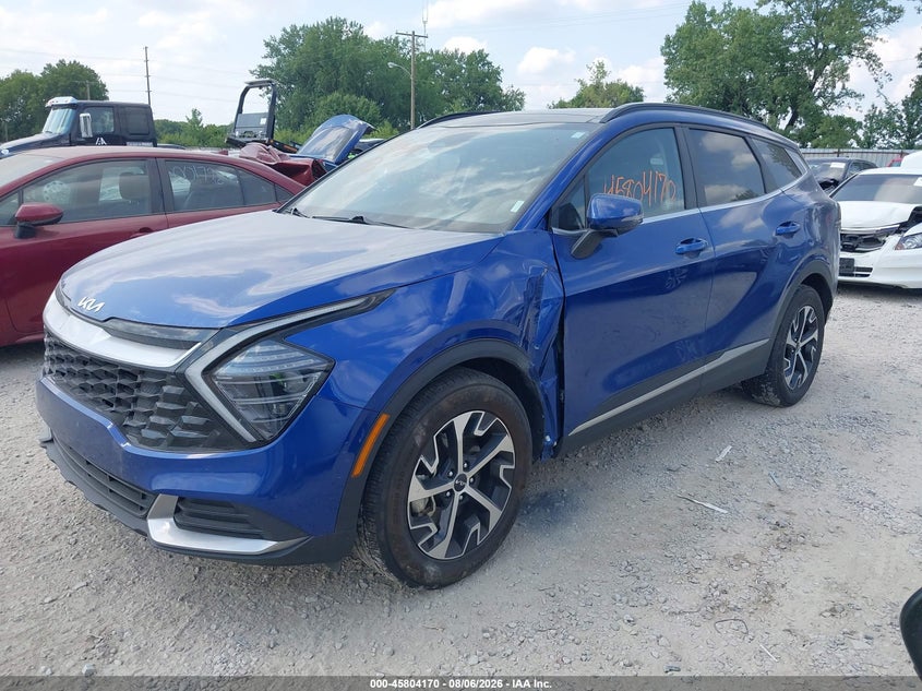 Vin: 5xyk33df7sg270811, lot: 46303016, kia sportage ex 20252