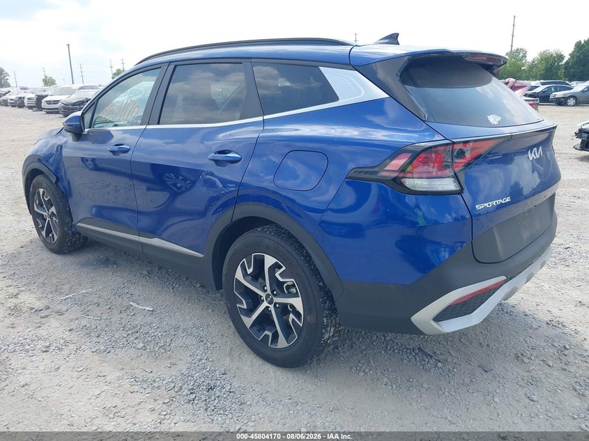 Vin: 5xyk33df7sg270811, lot: 46303016, kia sportage ex 20253
