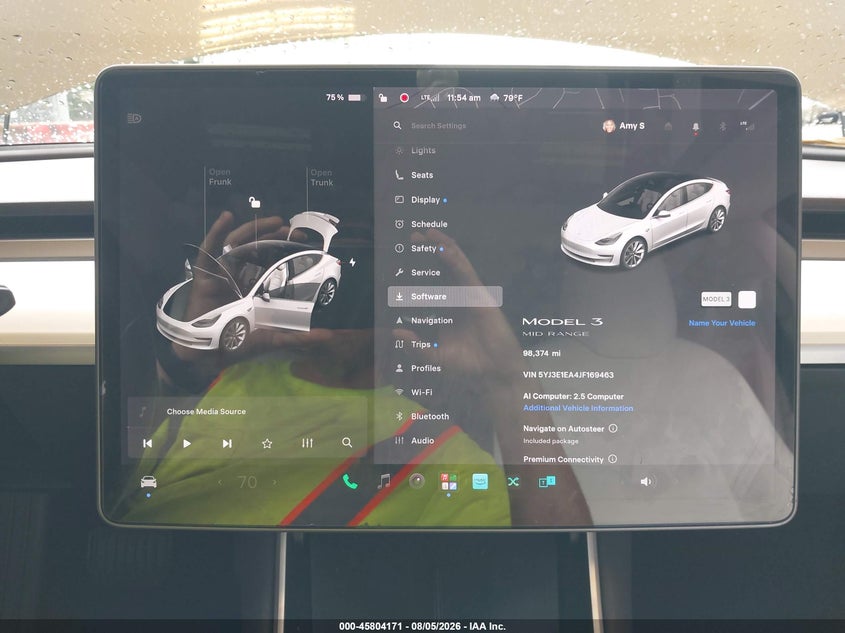 2018 TESLA MODEL 3 auction photo 7