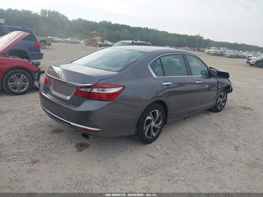 Vin: 1hgcr2f38ga069377, lot: 46303021, honda accord lx 20164