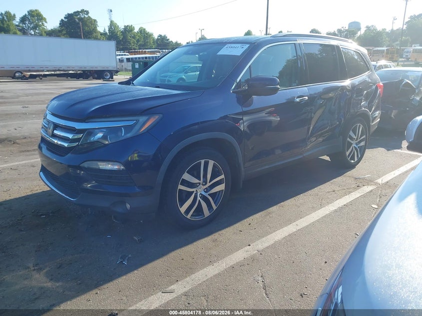 Vin: 5fnyf6h9xjb013882, lot: 46303024, honda pilot touring 20182