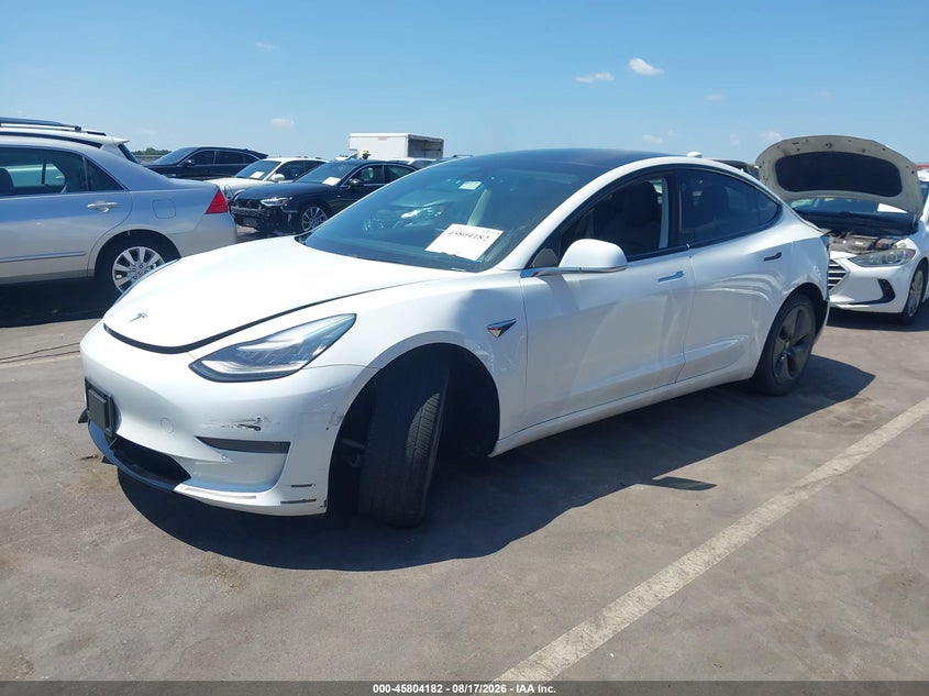 Vin: 5yj3e1ea5kf434960, lot: 46303028, tesla model 3 long range/mid range/standard range/standard range plus 20192
