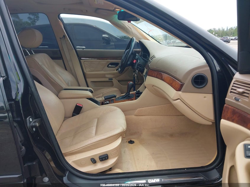 BMW 530IA 2003 VIN WBADT63443CK34877