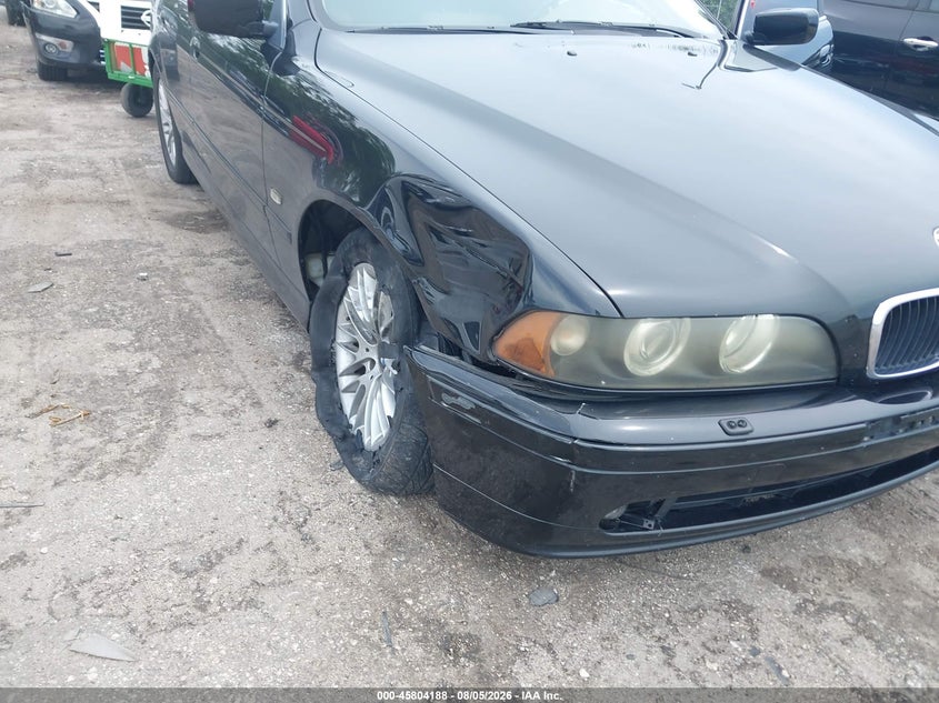 2003 BMW 5ER SEDAN 3.0L I-6 DOHC, VVT, PREMIUM , 225HP