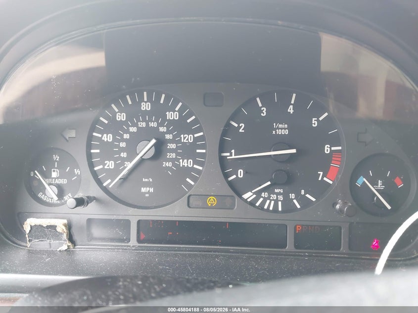 2003 BMW 5ER SEDAN 3.0L I-6 DOHC, VVT, PREMIUM , 225HP