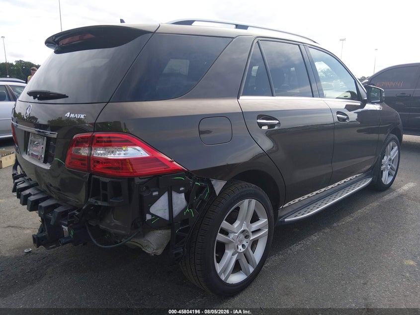 Vin: 4jgda5hb3da162136, lot: 46303042, mercedes-benz ml 350 4matic 20134