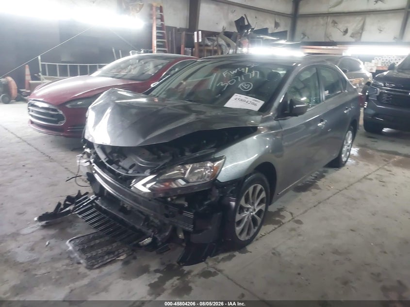 2019 NISSAN SENTRA auction photo 2