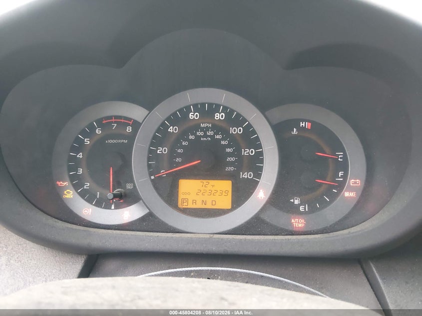 TOYOTA RAV4 2010 VIN 2T3RF4DV6AW060722