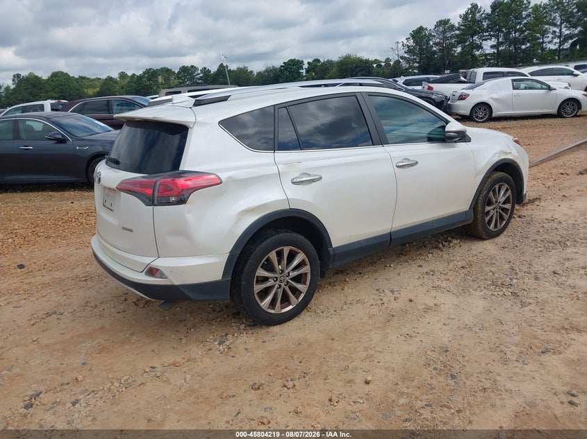 Vin: 2t3yfrev0gw281751, lot: 46303065, toyota rav4 limited 20164