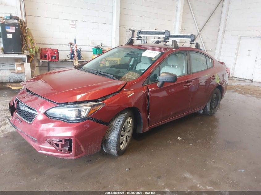 Vin: 4s3gkaa61h1625109, lot: 46303067, subaru impreza 2.0i 20172