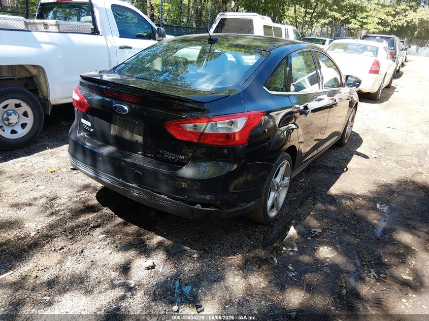 Vin: 1fadp3j26dl360236, lot: 46303075, ford focus titanium 20134