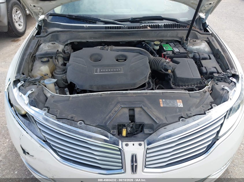 2013 LINCOLN MKZ SEDAN 2.0L I-4 DI, DOHC, VVT, TURBO, 240HP