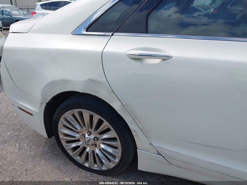 2013 LINCOLN MKZ SEDAN 2.0L I-4 DI, DOHC, VVT, TURBO, 240HP