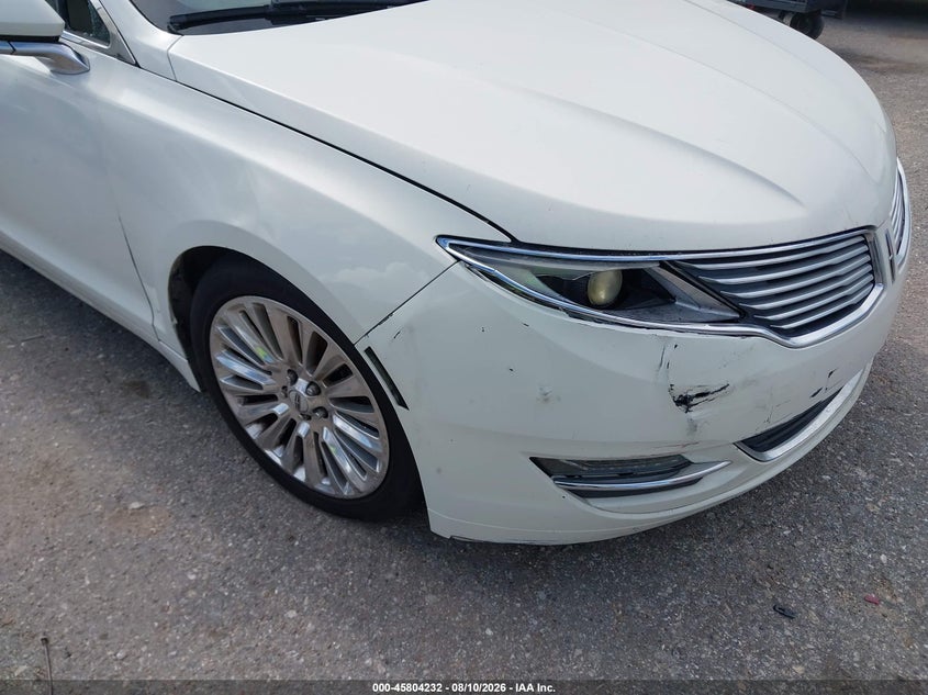 2013 LINCOLN MKZ SEDAN 2.0L I-4 DI, DOHC, VVT, TURBO, 240HP