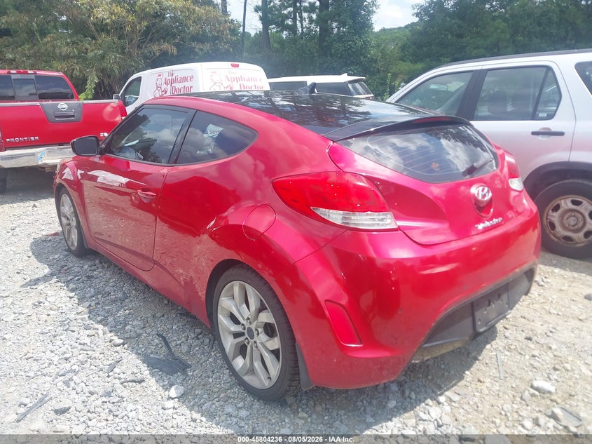 2012 HYUNDAI VELOSTER auction photo 3