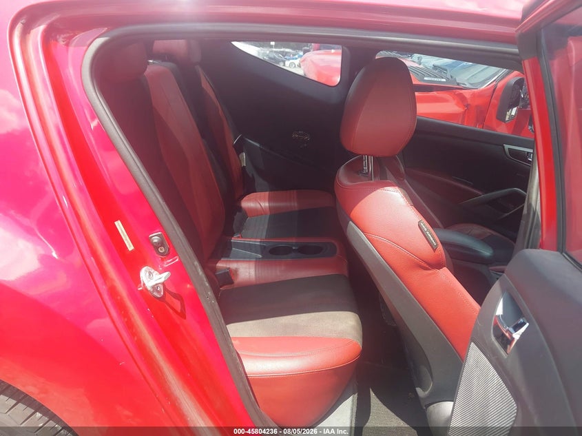 2012 HYUNDAI VELOSTER auction photo 8