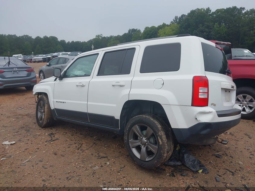 Vin: 1c4njpba7hd211847, lot: 46303097, jeep patriot sport se 20173