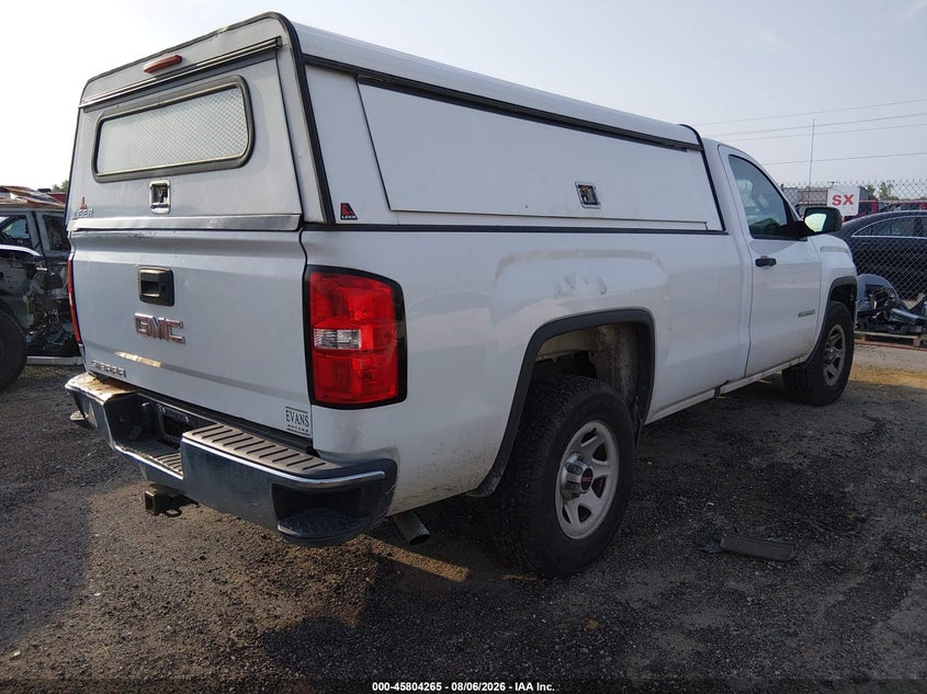 Vin: 1gtnllec4hz9o1791, lot: 46303111, gmc sierra c1500 20174
