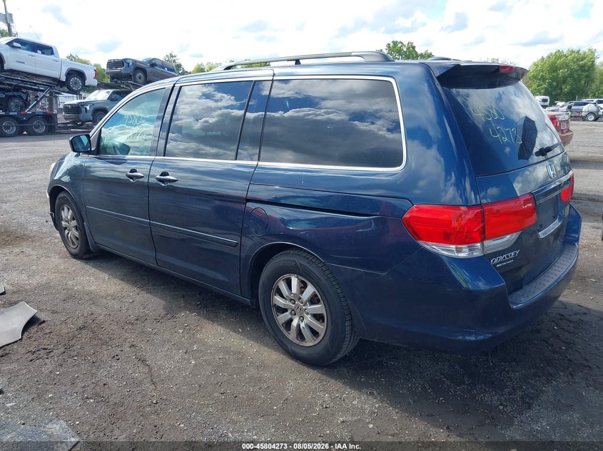 Vin: 5fnrl3h79ab054725, lot: 46303119, honda odyssey ex-l 20103