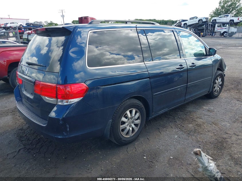 Vin: 5fnrl3h79ab054725, lot: 46303119, honda odyssey ex-l 20104