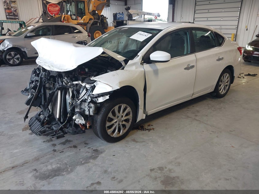Vin: 3n1ab7ap8jy218944, lot: 46303128, nissan sentra sv 20182