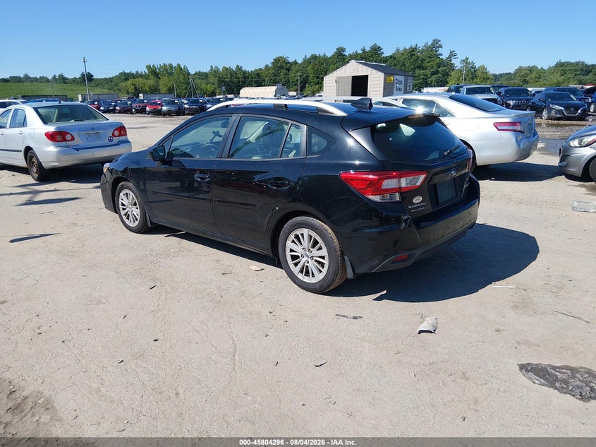 Vin: 4s3gtab65j3700528, lot: 46303141, subaru impreza 2.0i premium 20183