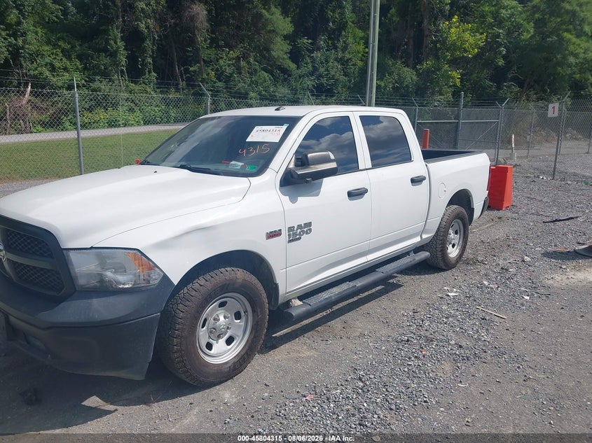 Vin: 3c6rr7kt7mg574472, lot: 46303161, ram 1500 classic tradesman  4x4 5'7 box 20212