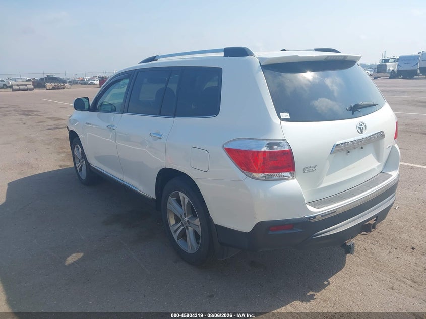 Vin: 5tddk3eh4bs064408, lot: 46303165, toyota highlander limited v6 20113