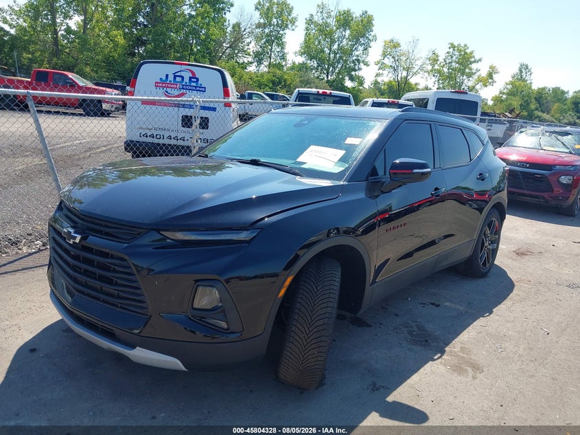 Vin: 3gnkbjrsxns138746, lot: 46303174, chevrolet blazer awd 3lt 20222