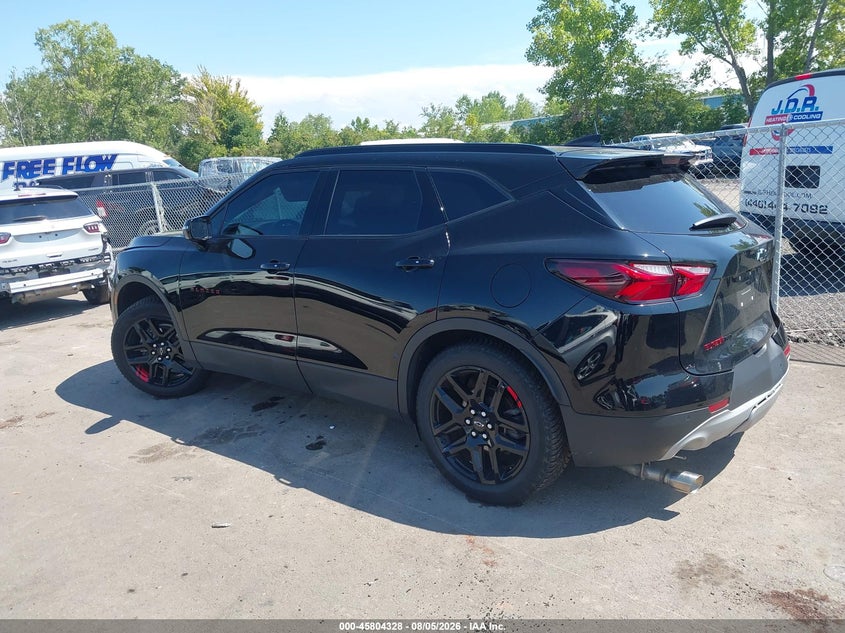 Vin: 3gnkbjrsxns138746, lot: 46303174, chevrolet blazer awd 3lt 20223