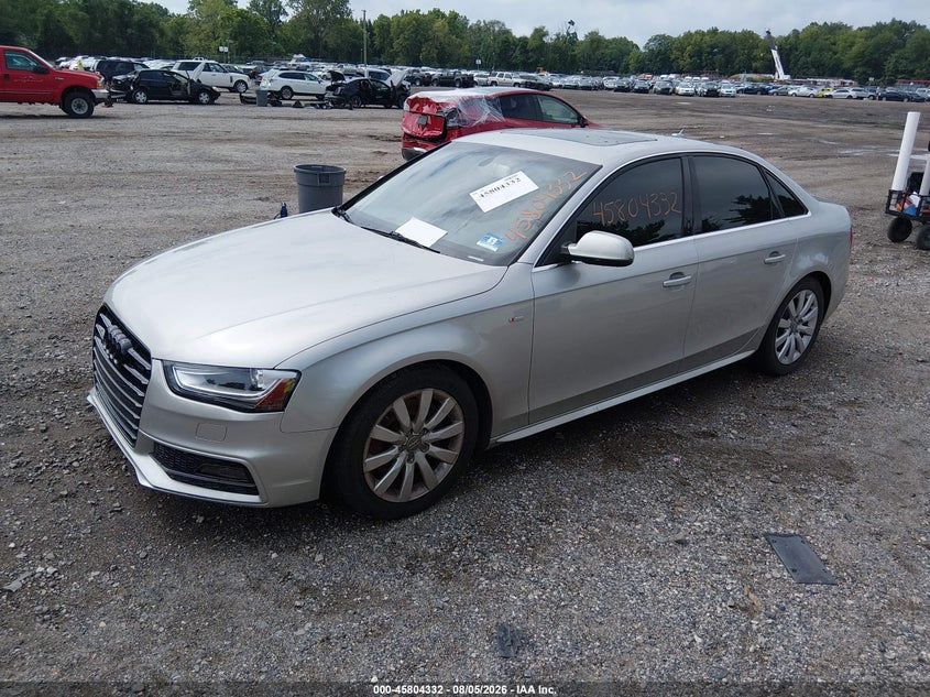 Vin: waubfafl9fn014714, lot: 46303178, audi a4 2.0t premium 20152