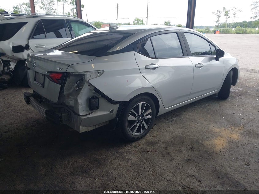 Vin: 3n1cn8ev6ml822752, lot: 46303184, nissan versa sv xtronic cvt 20214
