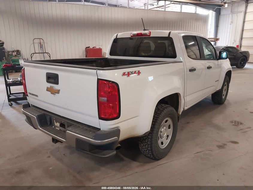 Vin: 1gcgtbe32g1233953, lot: 46303192, chevrolet colorado 4wd wt 20164
