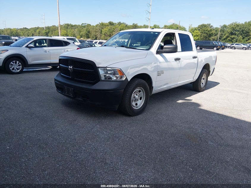 2020 RAM 1500, Звичайний знос, IAAI, VIN 3C6RR7KG0LG273088 — фото 2