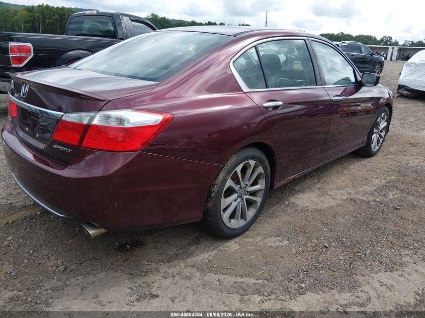 Vin: 1hgcr2f5xea090746, lot: 46303200, honda accord sport 20144