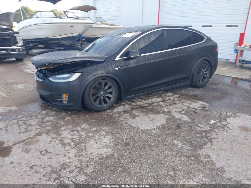 2017 TESLA MODEL X auction photo 2