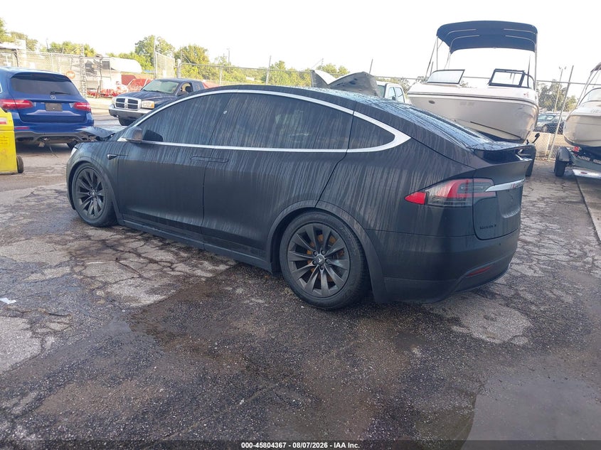 2017 TESLA MODEL X auction photo 3