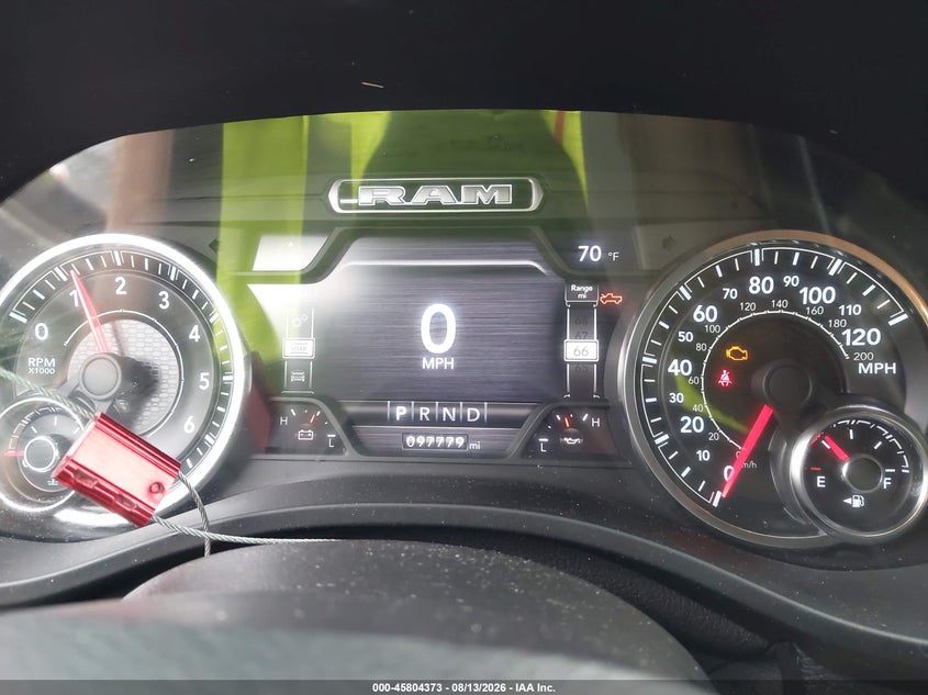 RAM 1500 2021 VIN 1C6SRFFT5MN587816
