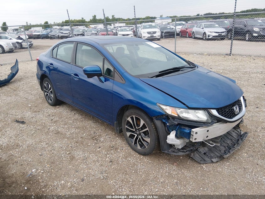 2015 HONDA CIVIC auction photo 1