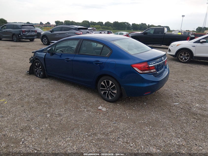 2015 HONDA CIVIC auction photo 3