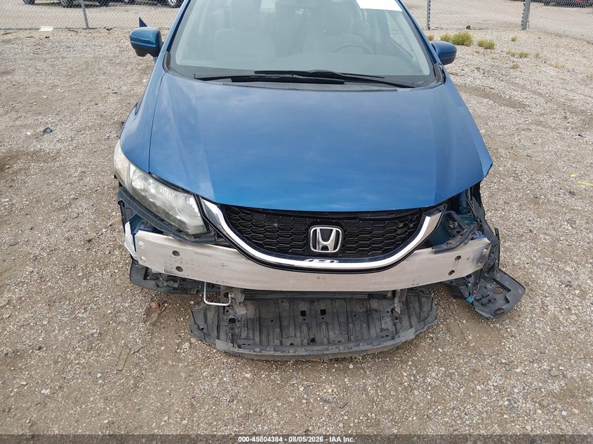 2015 HONDA CIVIC auction photo 6