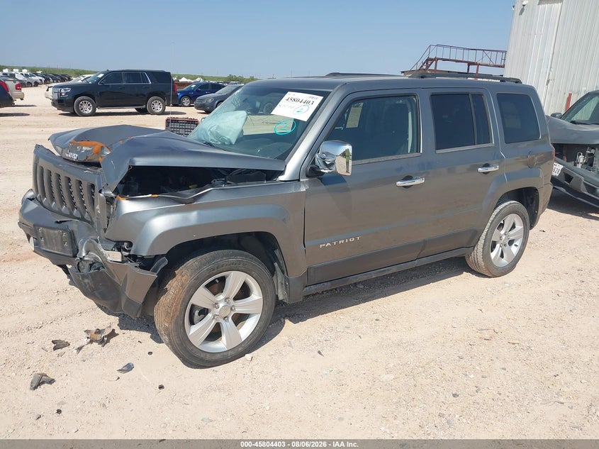 Vin: 1c4njpfa6dd255374, lot: 46303249, jeep patriot latitude 20132