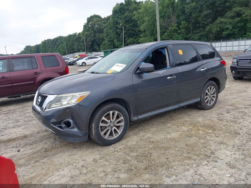 Vin: 5n1ar2mn4ec621402, lot: 46303250, nissan pathfinder s 20142