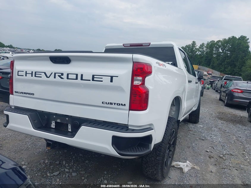 Vin: 1gcpdbek9pz165477, lot: 46303252, chevrolet silverado 1500 4wd  short bed custom 20234