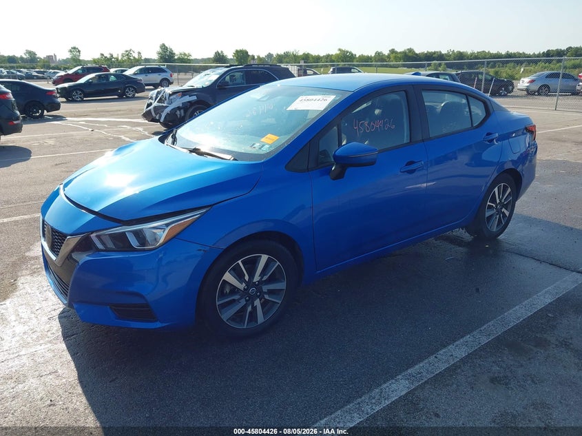 Vin: 3n1cn8ev6ml829622, lot: 46303272, nissan versa sv xtronic cvt 20212