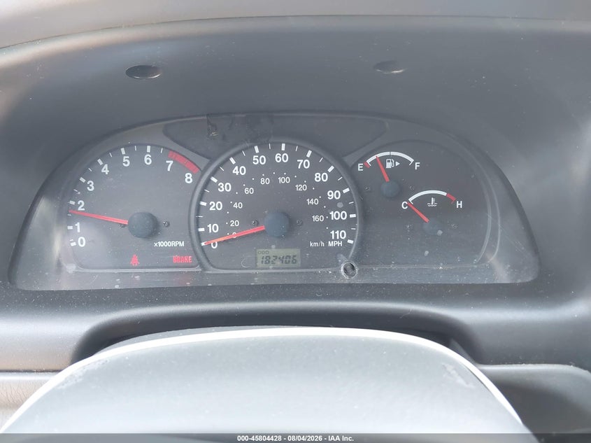 2003 CHEVROLET TRACKER auction photo 7